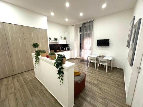 Η κουζίνα ή μικρή κουζίνα στο Dimora Centrale Home