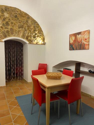 Χώρος καθιστικού στο Casa Carini
