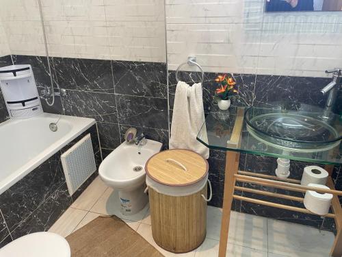Asilah Marina Golf Appt RDJ vue sur Merにあるバスルーム