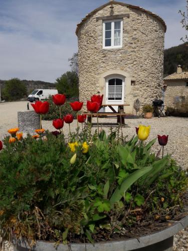 Zahrada ubytování Gîte Le Moulin
