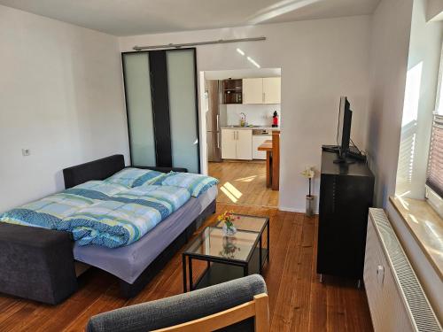 Postel nebo postele na pokoji v ubytování Apartment Home 1