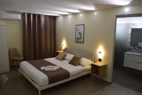 Postelja oz. postelje v sobi nastanitve Mirea