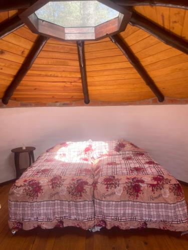 Postel nebo postele na pokoji v ubytování Glamping Tierra Firme