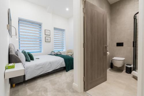 Ванная комната в Deansgate Luxury Apartments
