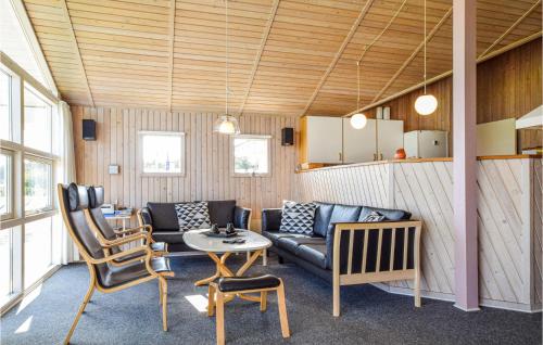 Posezení v ubytování Holiday Home Laxtonvej Humble