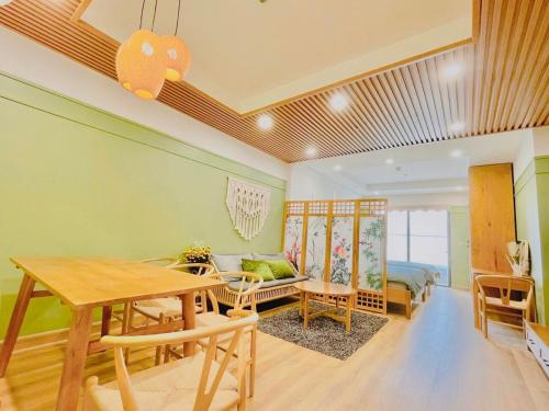 TMS Beachfront Quy Nhon Apartmentにあるシーティングエリア