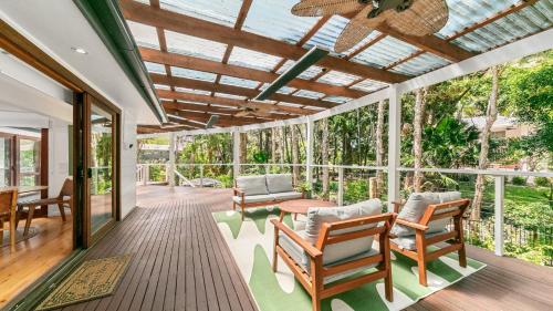 Balkón nebo terasa v ubytování Greenpoint- 200m To Beach, pet friendly