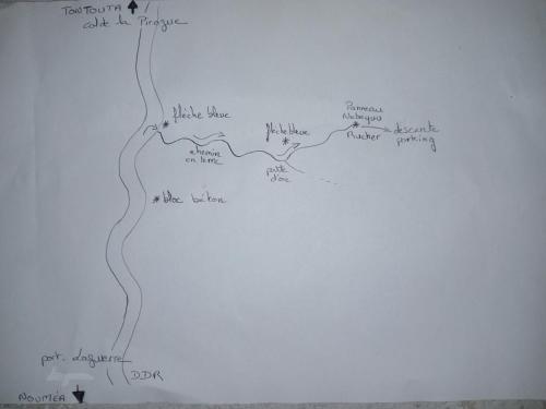 Vue panoramique sur l'établissement La pirogue enchantée