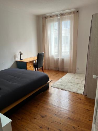 Chambre privative calme et confortable