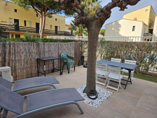 Cap d'Agde - Résidence Estivales - proche naturiste - Terrasse - Wifi - Parking - Piscine - Clim
