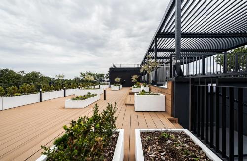 Balkoni atau teres di Apartamenty Świnoujście - Seaside Garden