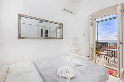 Posteľ alebo postele v izbe v ubytovaní Apartment Entre les jardins