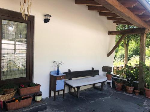 Balkón nebo terasa v ubytování CASA DA LOAIRA