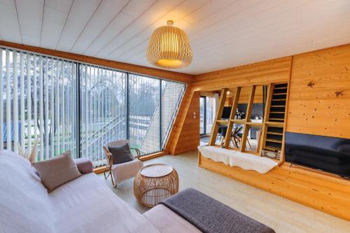 Cottage 2 chambres - Chalet climatisé pour 4 휴식 공간