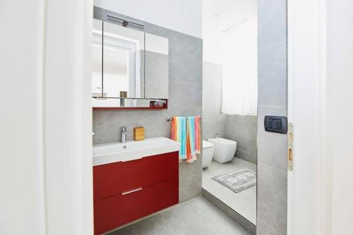Et bad på iDream Apartment & Rooms