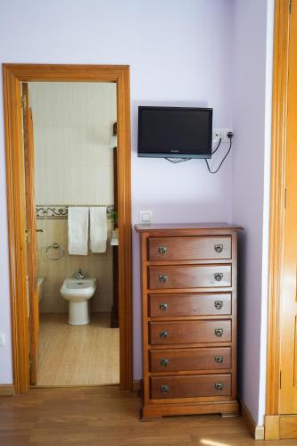 Koupelna v ubytování Casa Videira - Hotel rural cerca del mar