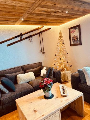 Posezení v ubytování 3,5 pces - 80m2- Villars-sur-Ollon