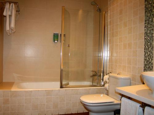 Salle de bains dans l'établissement Usotegi