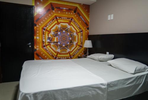 Amazônia Palacce Hotelにあるベッド