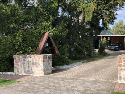 Zahrada ubytování Appartement 1 Ostseeferienhäuser Stettiner Haff