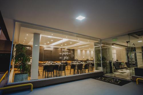 Restaurace v ubytování Hotel Yvera Cataratas