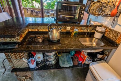 Dapur atau dapur kecil di Rosa Mistica