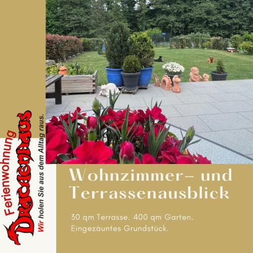 Zahrada ubytování Ferienwohnung Drachenhaus WIR holen Sie aus dem Alltag raus