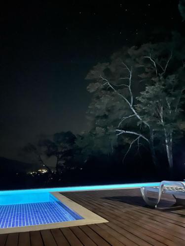 Kolam renang di atau dekat dengan Choupana Sossegada