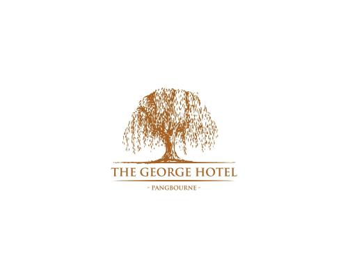 a tree logo the grove hotel at The George Hotel Pangbourne in Pangbourne