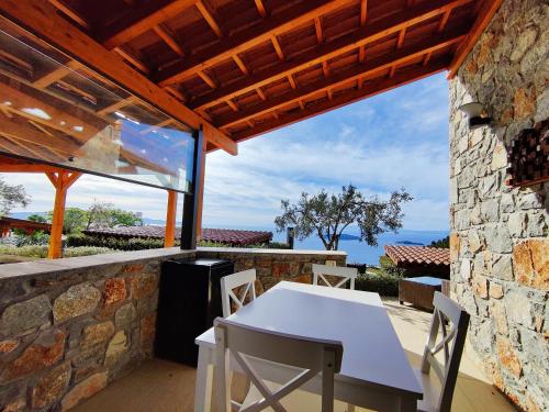 Naturlandskabet i nærheden af villaen