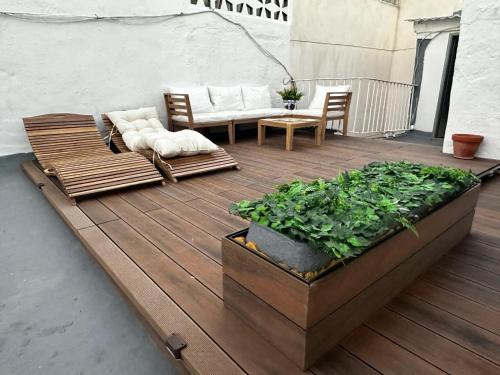 Zona de estar de Fantástico piso nuevo, Mentidero