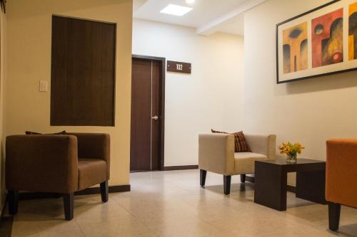 Posezení v ubytování Hotel Mayis