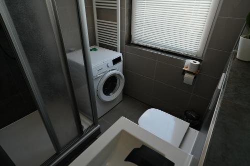 Bilik mandi di Apartment Entspannung