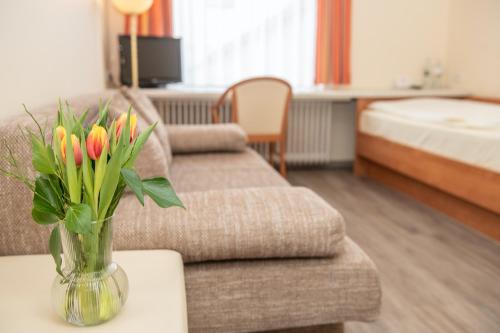 Katil atau katil-katil dalam bilik di Hotel Daub