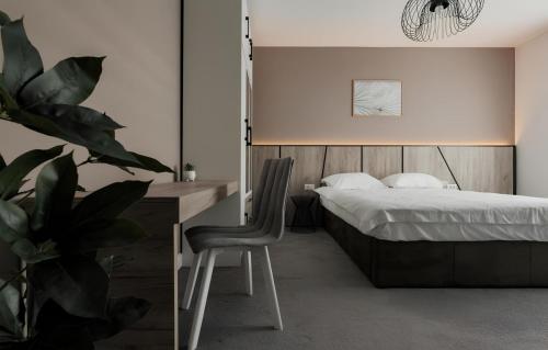 Katil atau katil-katil dalam bilik di GAVAS Cozy Studios Central David Prodan