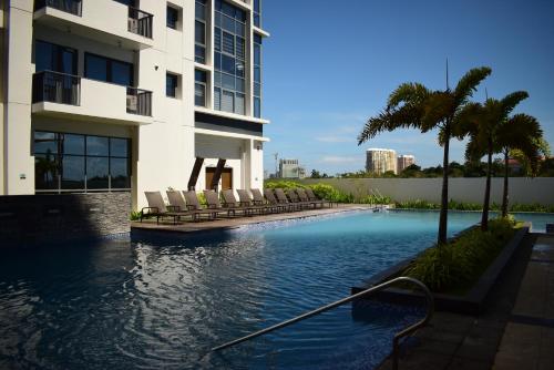 Poolen vid eller i närheten av Condo in Mactan Newtown, Lapu-Lapu Cebu