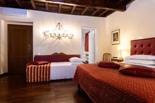 Cama o camas de una habitación en Domus Julia