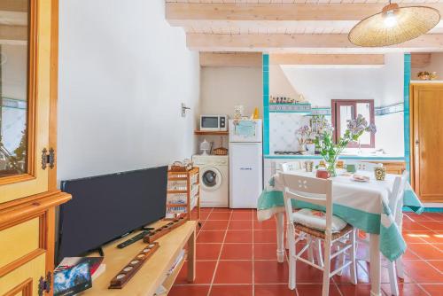 Η κουζίνα ή μικρή κουζίνα στο Villa d'Eos - Granelli, Pachino