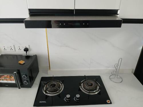 Η κουζίνα ή μικρή κουζίνα στο Goldpark home