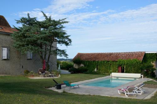 Πισίνα στο ή κοντά στο Domaine chez Maurice