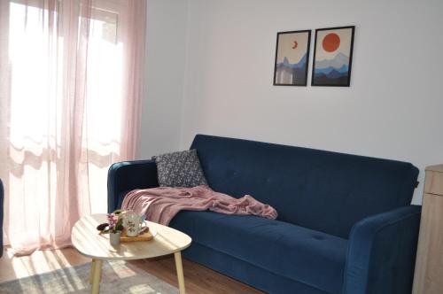 Ruang duduk di Apartmani Žabljak Hills