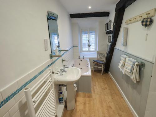 Nurses Cottage tesisinde bir banyo