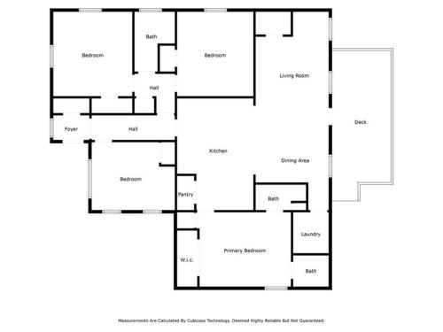 a floor plan of a house at Stylish 4 bedroom home in Groves in Groves