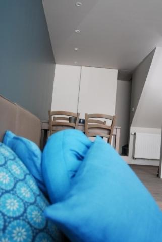 Postel nebo postele na pokoji v ubytování B&B Het Schaliënhof