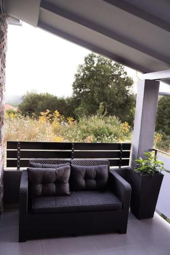 Χώρος καθιστικού στο Triantos Guesthome Suite