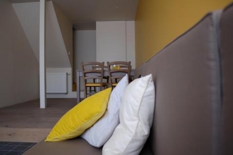 Posezení v ubytování B&B Het Schaliënhof