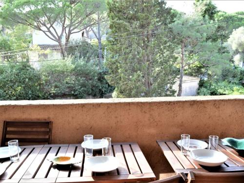 Appartement cosy 3P, 6 pers, plage à pied, parking, navette gratuite, La Croix-Valmer - FR-1-226B-183