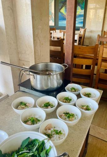 Mad på hotellet eller i nærheden