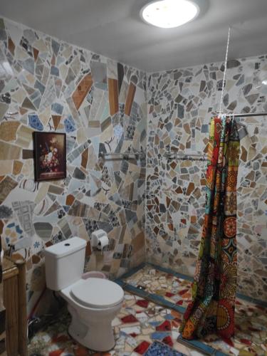 Ванная комната в Koa's Beach house
