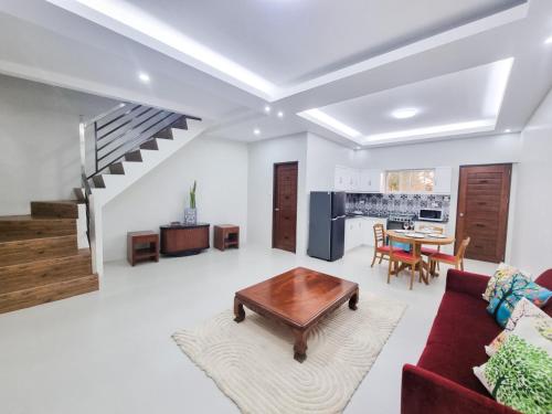 Χώρος καθιστικού στο Millenia Oaks Apartments